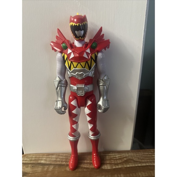Bandai Namco | Toys | Power Rangers Dino Charge Red Ranger 2 Action ...